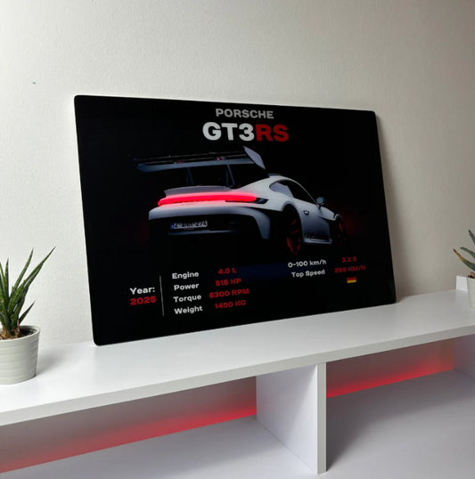 Custom LED Car Posters