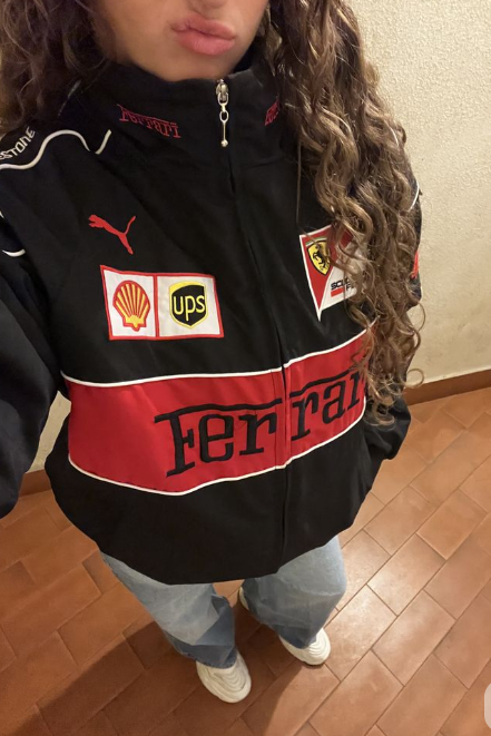 Vintage Ferrari F1 Racing Jacket