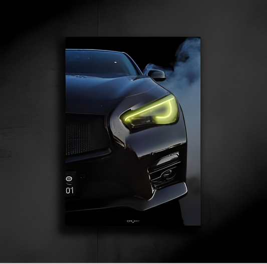Infiniti LED NEON Poster